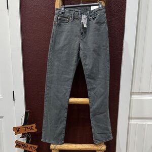 American Eagle Outfitters Dark Gray Straight Jeans